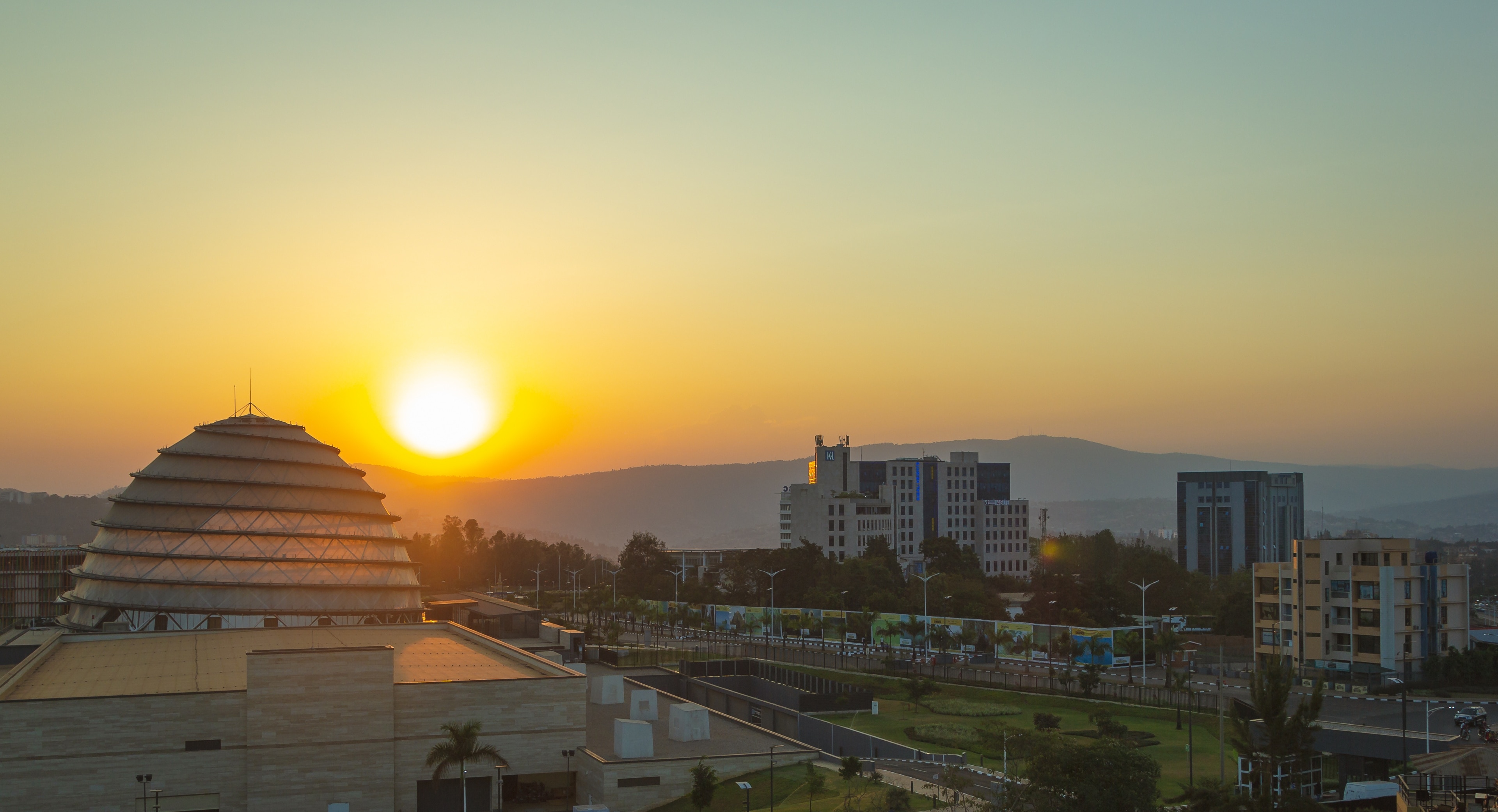 Kigali City Sunset