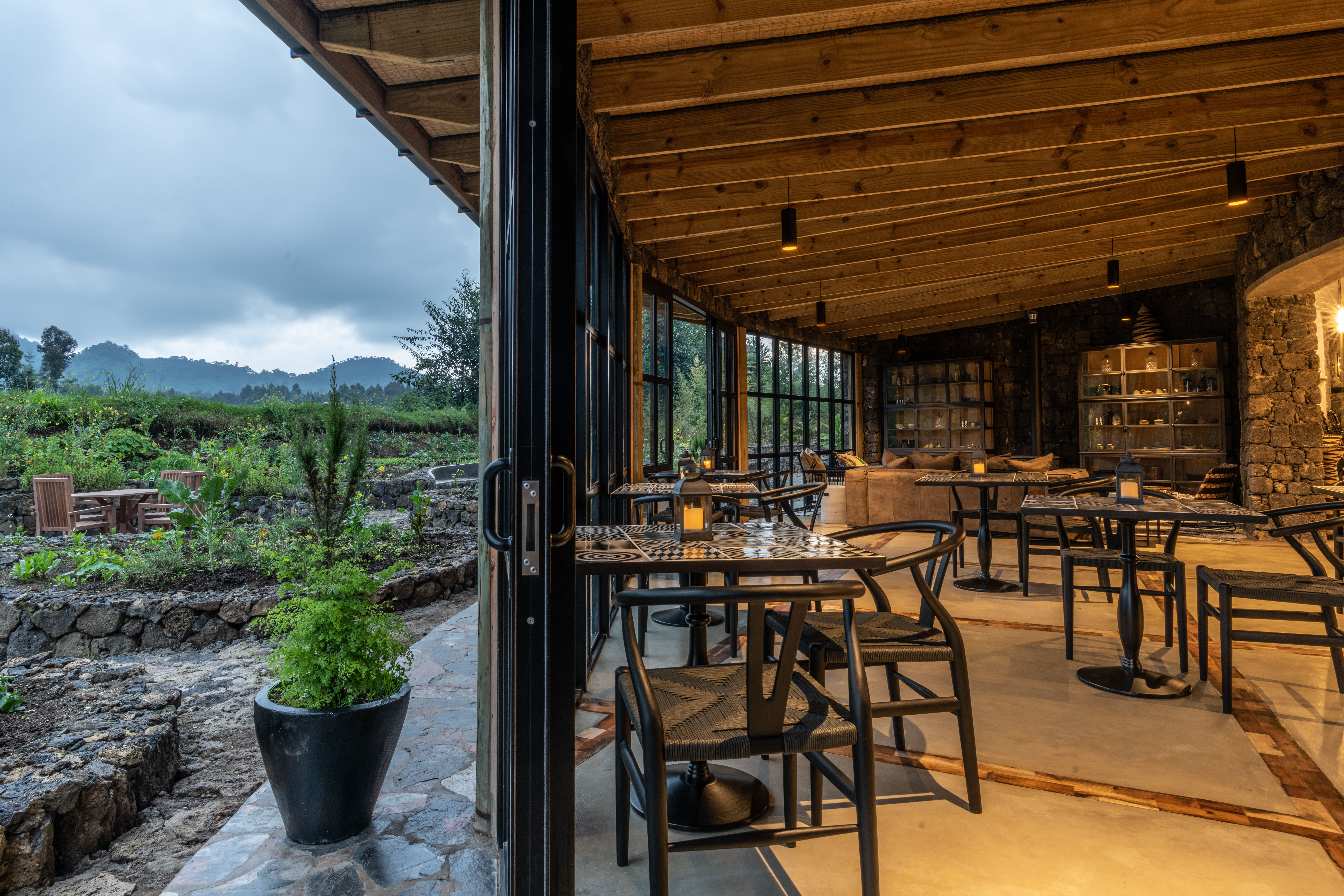 Luxury Lodge Dining Area